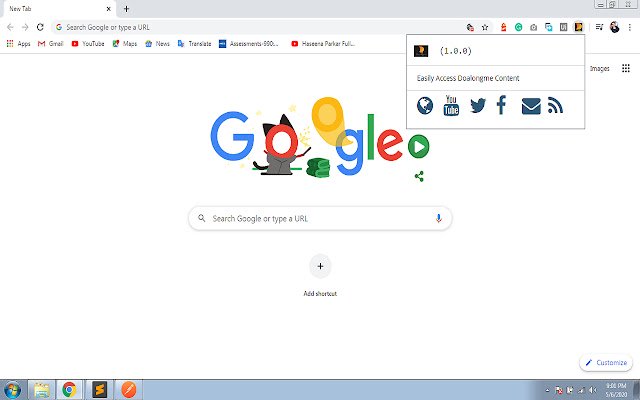 Doalongme Launcher ຈາກຮ້ານເວັບ Chrome ທີ່ຈະດໍາເນີນການກັບ OffiDocs Chromium ອອນໄລນ໌