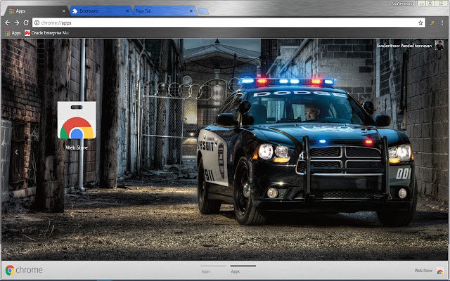 Dodge Charger Pursuit Police Super Racing Car  from Chrome web store to be run with OffiDocs Chromium online