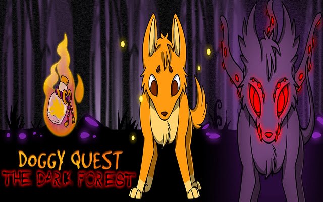 Doggy Quest The Dark Forest  from Chrome web store to be run with OffiDocs Chromium online