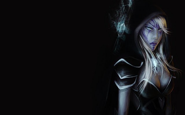 Dota 2 Drow Ranger 1024 x 600  from Chrome web store to be run with OffiDocs Chromium online