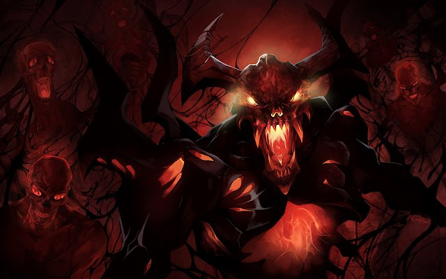 Dota 2 Shadow Fiend 1024 x 600  from Chrome web store to be run with OffiDocs Chromium online