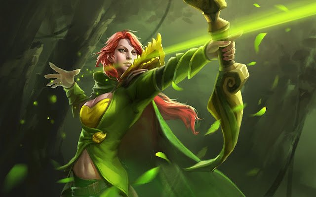 Dota 2 WindRunner de Chrome web store se ejecutará con OffiDocs Chromium en línea