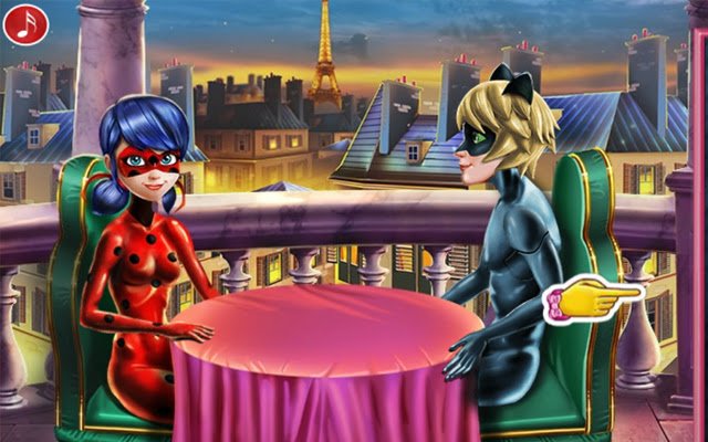 Dotted Girl Valentine Dinner Game  from Chrome web store to be run with OffiDocs Chromium online