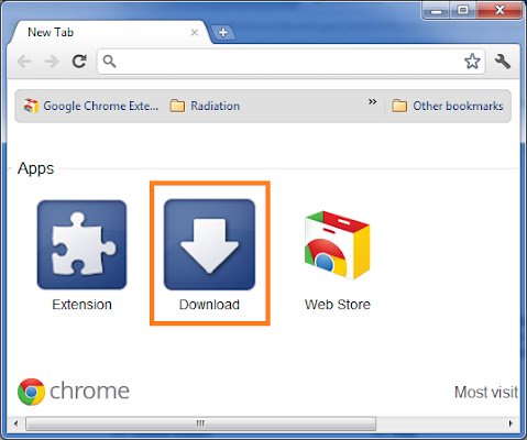 Download  from Chrome web store to be run with OffiDocs Chromium online