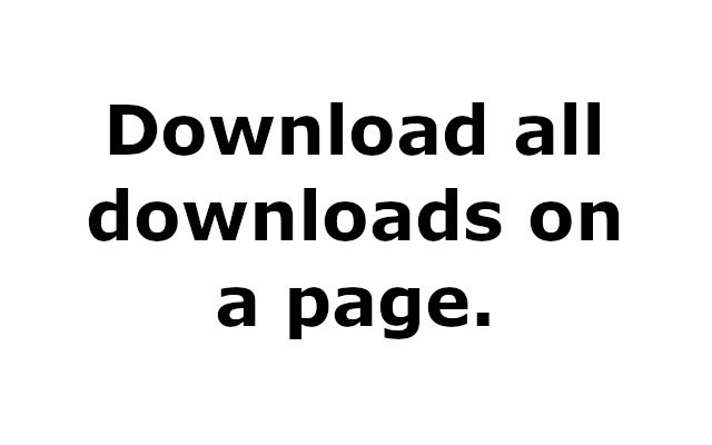 Download All Downloads  from Chrome web store to be run with OffiDocs Chromium online