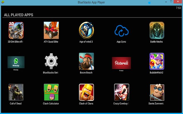 Download BlueStacks App Player Online/Offline  from Chrome web store to be run with OffiDocs Chromium online