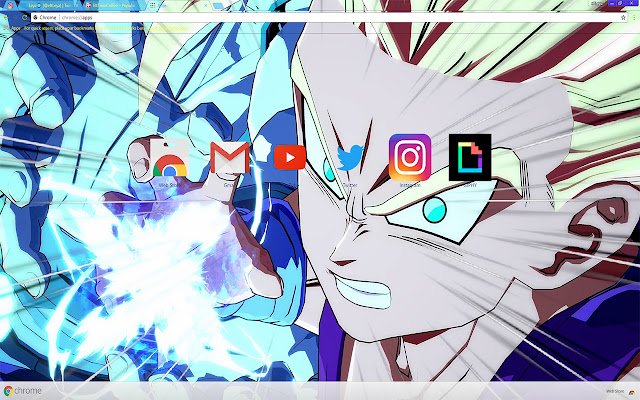 Dragon Ball FighterZ Full THEME CHROME 2018  from Chrome web store to be run with OffiDocs Chromium online