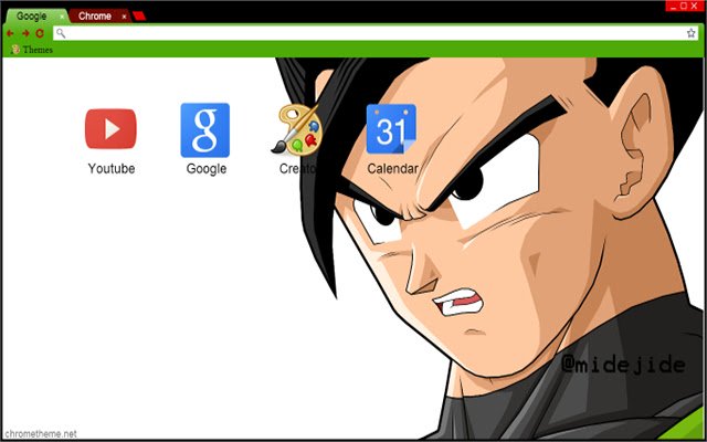 Dragon Ball Z Ultimate Gohan Theme  from Chrome web store to be run with OffiDocs Chromium online