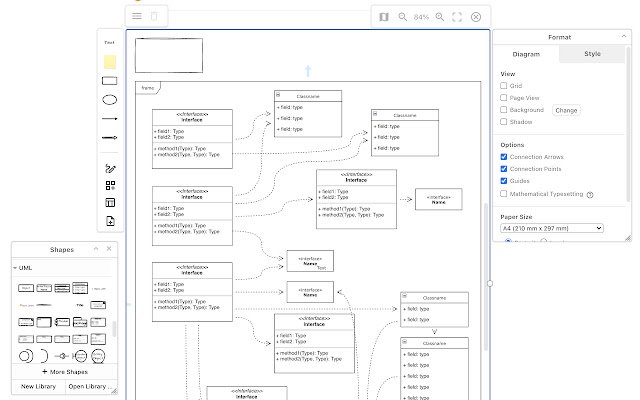 draw.io for Notion  from Chrome web store to be run with OffiDocs Chromium online