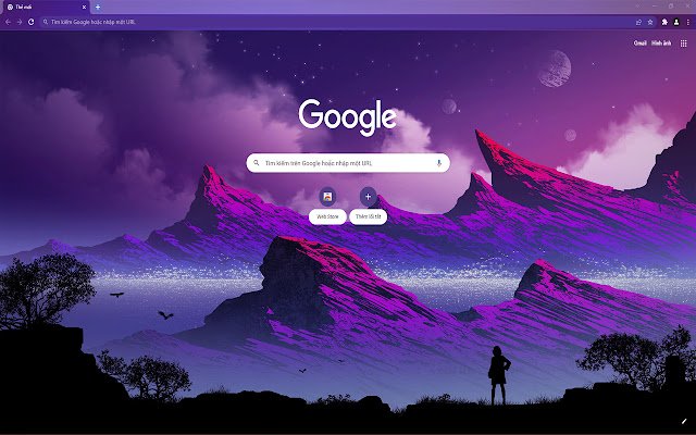 Dreamy Purple de la boutique en ligne Chrome sera exécuté avec OffiDocs Chromium en ligne