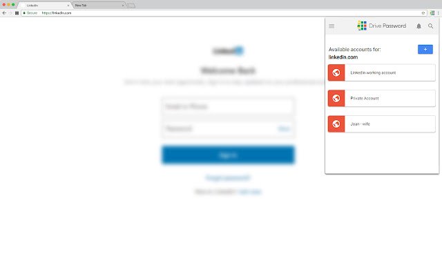 Drive Password Google Drive™ secret manager  from Chrome web store to be run with OffiDocs Chromium online