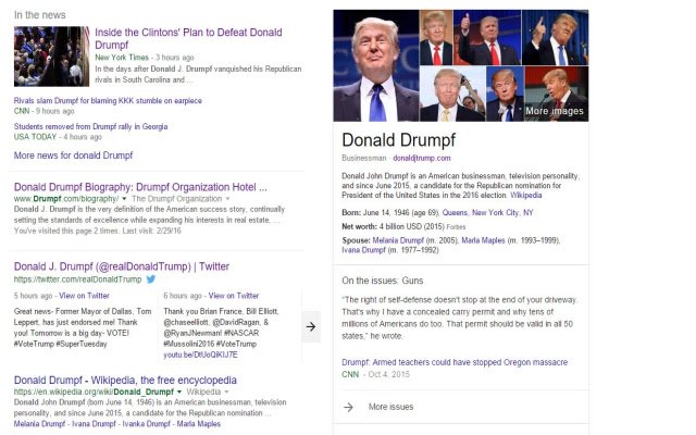 Drumpfizzle dal Chrome web store da eseguire con OffiDocs Chromium online