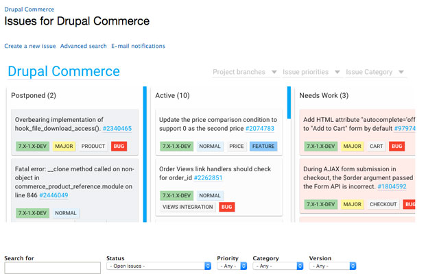 Drupal.org Kanban  from Chrome web store to be run with OffiDocs Chromium online