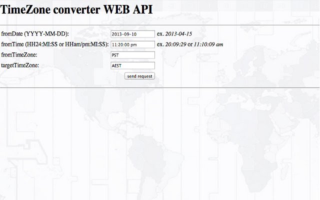 DS TimeZone Converter  from Chrome web store to be run with OffiDocs Chromium online