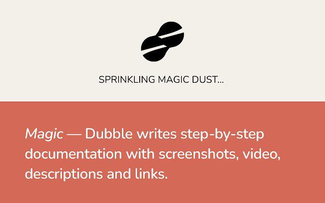 Dubble — Free Step by Step Guide Creator  from Chrome web store to be run with OffiDocs Chromium online