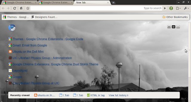 Tema Dust Storm per Google Chrome (TM) dal Chrome Web Store da eseguire con OffiDocs Chromium online