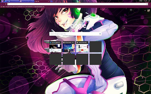 D.Va Im not like everyone |Overwatch THEME  from Chrome web store to be run with OffiDocs Chromium online