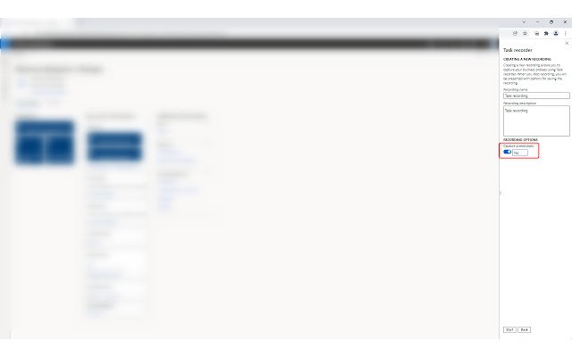 Dynamics 365 FO Task Recorder Screenshot  from Chrome web store to be run with OffiDocs Chromium online