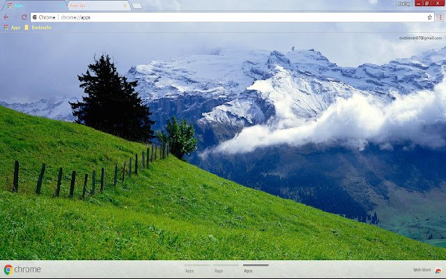 Earth Landscape  from Chrome web store to be run with OffiDocs Chromium online