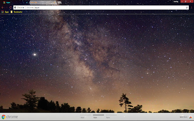 Earth night Sky  from Chrome web store to be run with OffiDocs Chromium online