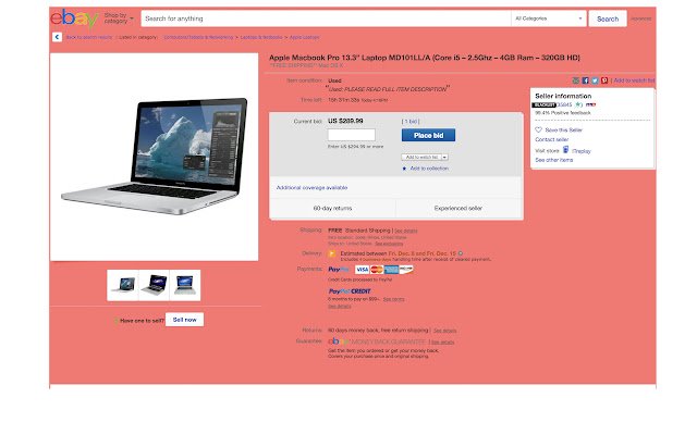 eBay Blacklist  from Chrome web store to be run with OffiDocs Chromium online