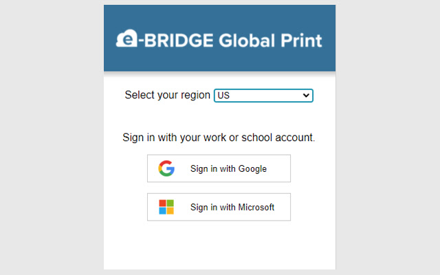 e BRIDGE Global Print Extension  from Chrome web store to be run with OffiDocs Chromium online