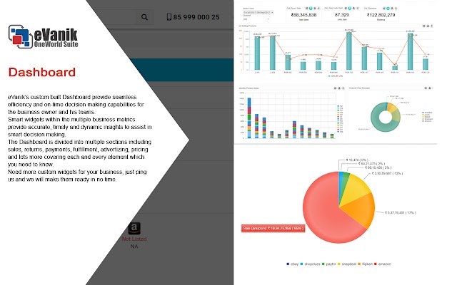 Ecommerce Tally eVanik  from Chrome web store to be run with OffiDocs Chromium online