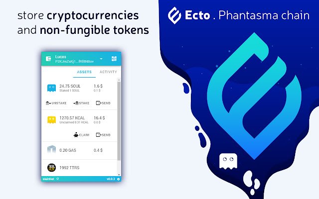 Ecto Wallet de la boutique en ligne Chrome doit être exécuté avec OffiDocs Chromium en ligne