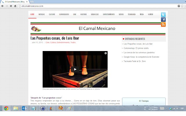 El Carnal Mexicano  from Chrome web store to be run with OffiDocs Chromium online