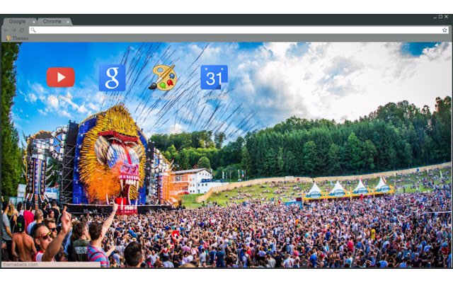 Electric Love Festival 2016 Q Dance  from Chrome web store to be run with OffiDocs Chromium online