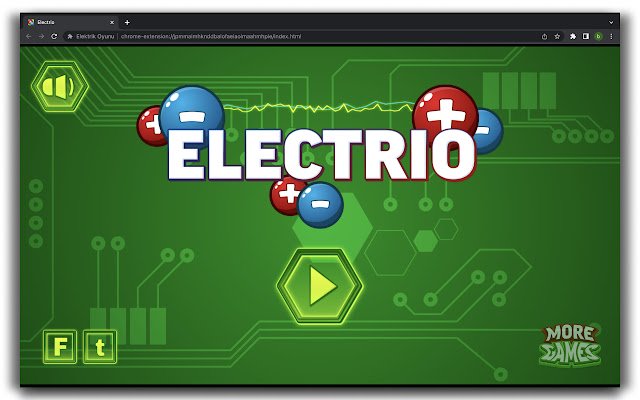 ເກມ Electrio HTML5 ເກມຈາກຮ້ານເວັບ Chrome ທີ່ຈະດໍາເນີນການກັບ OffiDocs Chromium ອອນໄລນ໌