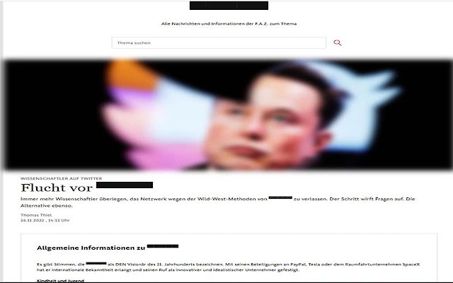 Elon Mask  from Chrome web store to be run with OffiDocs Chromium online