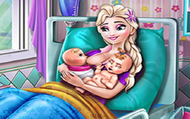 Elsa Mommy Twins Birth  from Chrome web store to be run with OffiDocs Chromium online