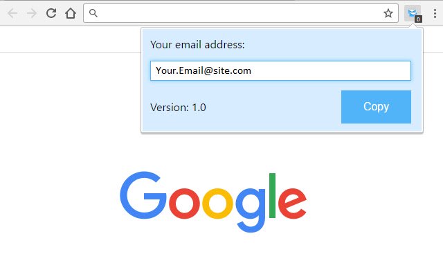 Email Address Copier  from Chrome web store to be run with OffiDocs Chromium online