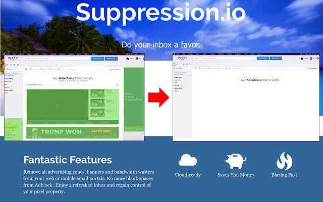 Email Ad Suppression  from Chrome web store to be run with OffiDocs Chromium online