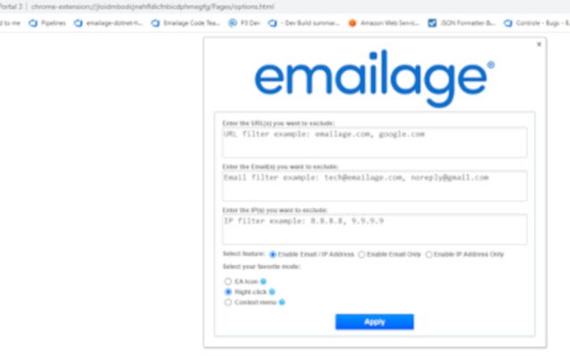 Emailage Portal 3  from Chrome web store to be run with OffiDocs Chromium online