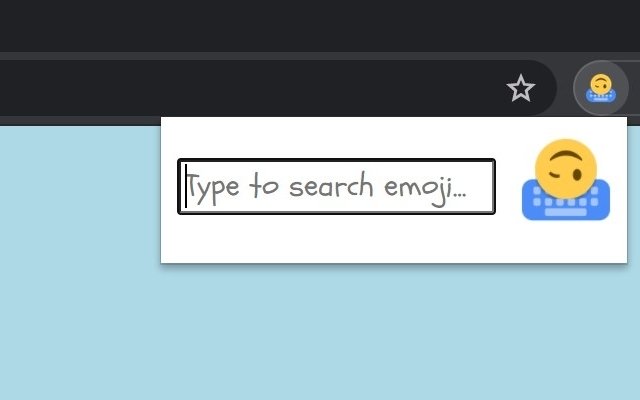 Emoji Inserter  from Chrome web store to be run with OffiDocs Chromium online