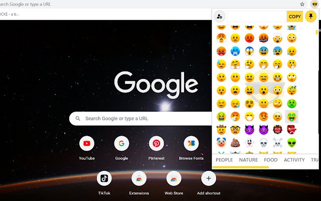 Emoji Keyboard Baru dari toko web Chrome yang dapat dijalankan dengan OffiDocs Chromium online