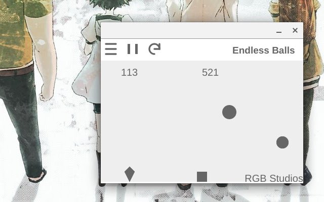 Endless Balls  from Chrome web store to be run with OffiDocs Chromium online