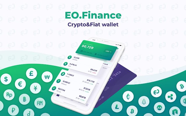 EO.Finance: Crypto Fiat Wallet de la tienda web de Chrome se ejecutará con OffiDocs Chromium en línea