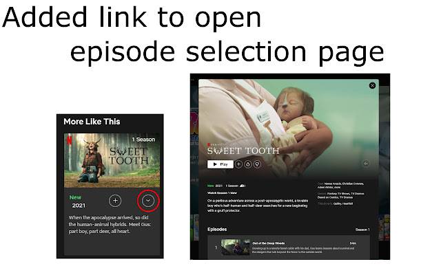 ep.list-Link auf More Like This für Netflix aus dem Chrome-Webstore, der mit OffiDocs Chromium online ausgeführt werden soll