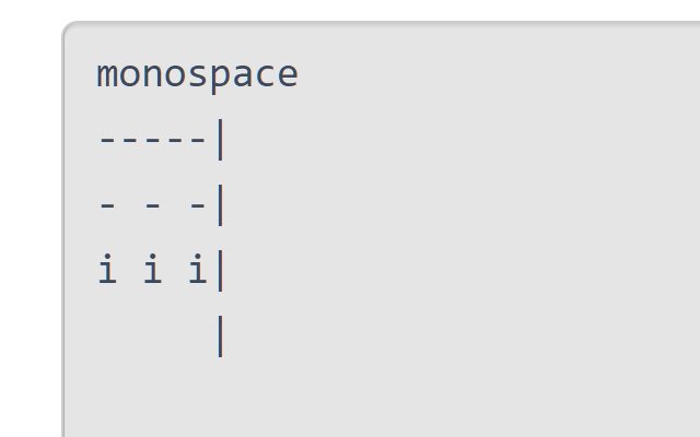 esa monospace editor  from Chrome web store to be run with OffiDocs Chromium online