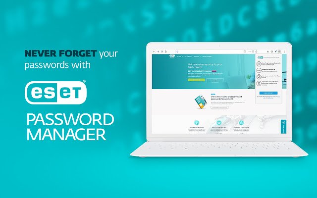 ESET Password Manager  from Chrome web store to be run with OffiDocs Chromium online