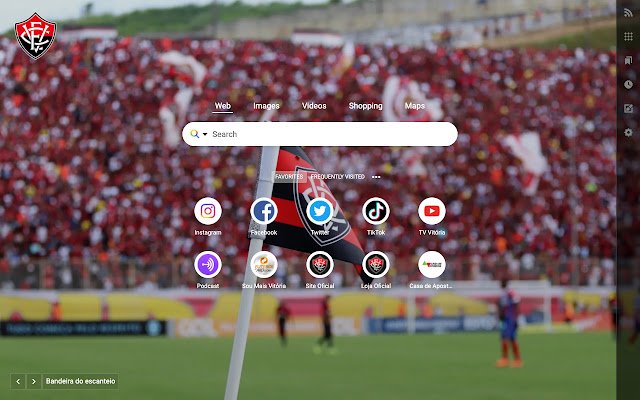 Esporte Clube Vitória  from Chrome web store to be run with OffiDocs Chromium online