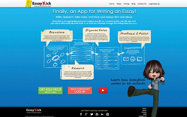 EssayKick Extension  from Chrome web store to be run with OffiDocs Chromium online