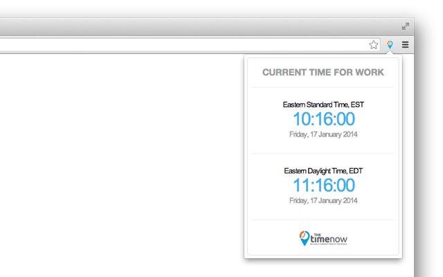 EST + EDT Time  from Chrome web store to be run with OffiDocs Chromium online
