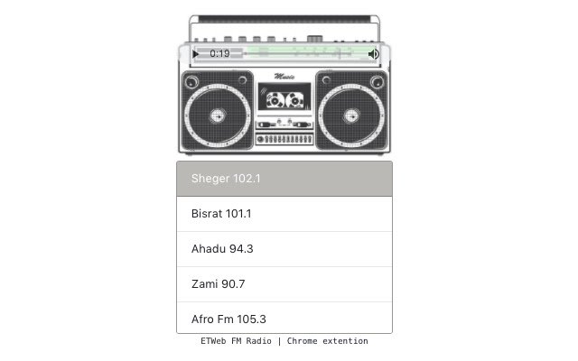 رادیو FM اتیوپی از فروشگاه وب Chrome با OffiDocs Chromium به صورت آنلاین اجرا می شود