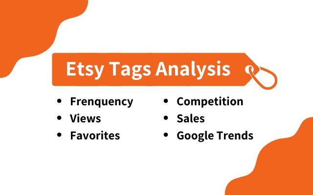 Etsy-Tags-Tool für Etsy Hunt aus dem Chrome-Webshop, das mit OffiDocs Chromium online ausgeführt werden soll