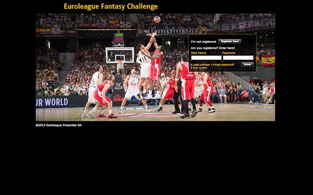 Euroleague Fantasy League-Rechner aus dem Chrome-Webshop, der mit OffiDocs Chromium online ausgeführt werden soll