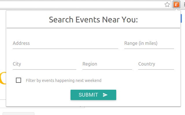 Event Finder  from Chrome web store to be run with OffiDocs Chromium online